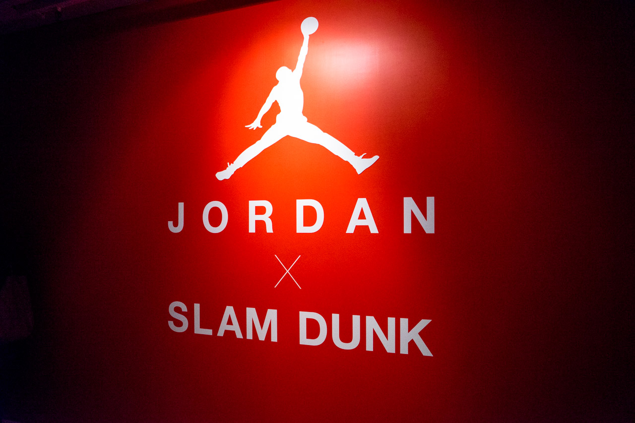 jordan x slam dunk 系列报导 - 香港发表直击