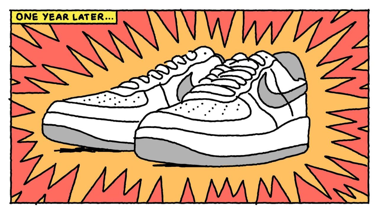 官方新闻 / 看漫画学历史 nike air force 1 篇